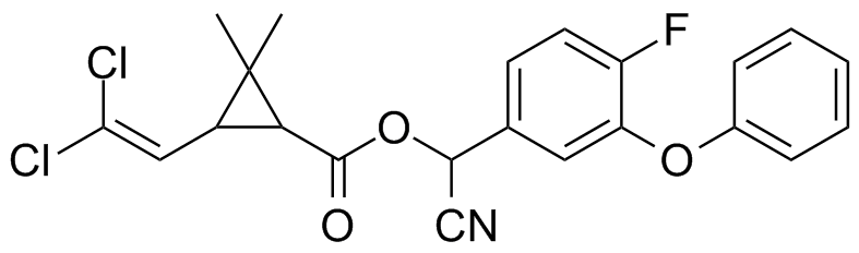 乙腈中氟氯氰菊酯溶液，100μg/mL